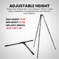 TR424L Carbon Fiber Tripod | 4 Sections 77" Height