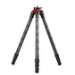 TR344LBL Carbon Fiber Tripod with Leveling Head | 4 sections 71 inches height