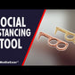 A33 Brass Copper ALloy Touch-fee COVID Access key tool video