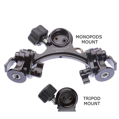 VSL1 Slider Flip Support Articulating Legs and Tripod Mount